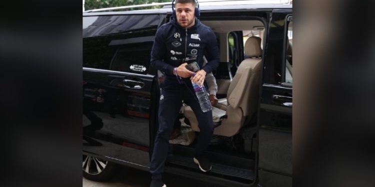 Ndeshja e madhe me Prodan, boksieri Florian Marku mbërrin në stadiumin e Tottenham