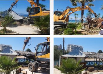 Rifillojnë shembjet në bregdet, Çuçi: Dy objektet e para në Dhërmi. Të mos e mendojë më askush të ndërtojë pa leje