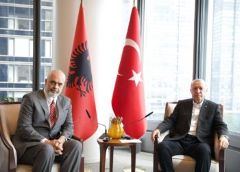 Takimi në New York, Rama publikon foto me Erdoganin