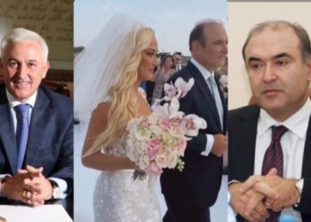 Politikë dhe krushqi, djali i Nasip Naços martohet me vajzën e Edmond Haxhinastos (Foto)