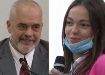 Studentja befason live Edi Ramën: Pyetje s’kam, po doja vetëm të thoja se ti je ikonë e modës sa herë del në televizor