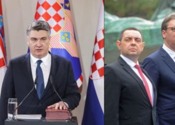 Presidenti i Kroacisë e quan Vuçiçin nxitës të luftës, Vulin i del në mbrojtje