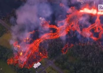 Shkrumboi qindra shtëpi tre vite më parë, shpërthen sërish vullkani Kilauea në Hawai