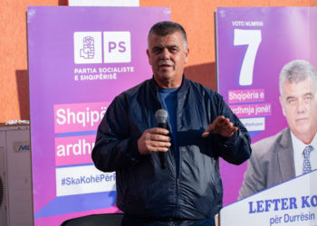 Lefter Koka dorëzon mandatin e deputetit