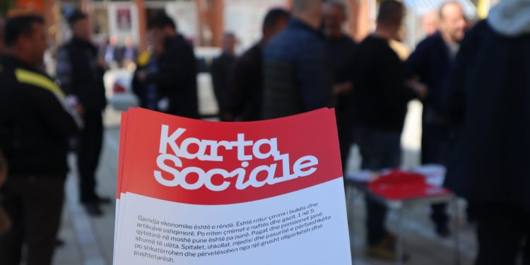 Prezantimi i Kartës Sociale, Organizata Politike vjen në Gjirokastër