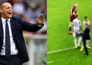 Video/ Shkelmi i Alegrit ndaj Bernardeschi-t po bën xhiron e rrjetit