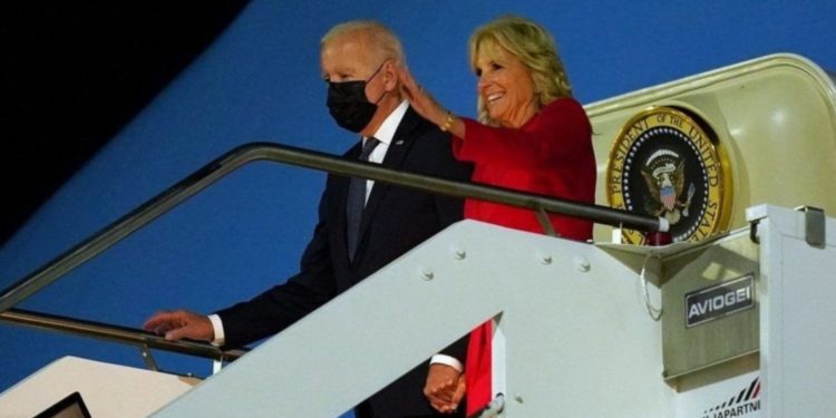 Presidenti Biden mbërrin në Romë për samitin e G20