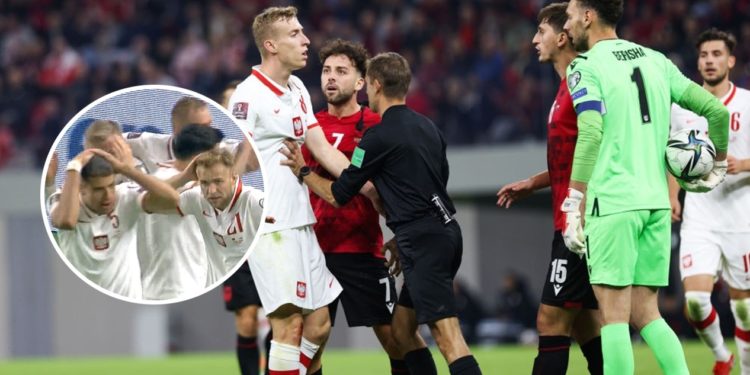 “Lum shishesh” ndaj lojtarëve polak, ndërpritet loja mes Shqipërisë dhe Polonisë