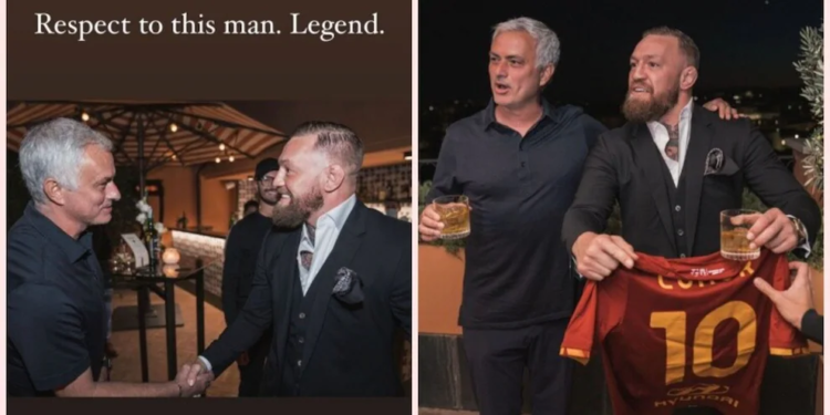 ‘Jose është një legjendë’, McGregor, takon Mourinhon