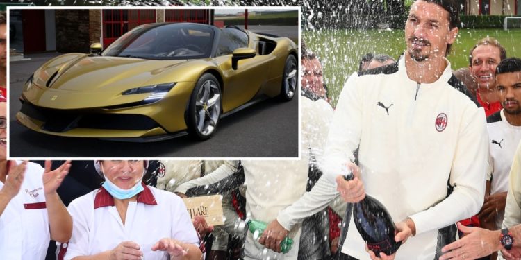 Ibra me 40 “yje”; çfarë feste gjatë natës. Dhe një Ferrari prej 500.000 € dhuratë vetes