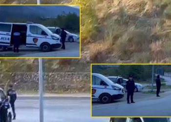 Festa kombëtare greke, Policia ngre postblloqe në rrugën Kakavijë-Gjirokastër