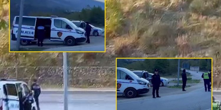 Festa kombëtare greke, Policia ngre postblloqe në rrugën Kakavijë-Gjirokastër