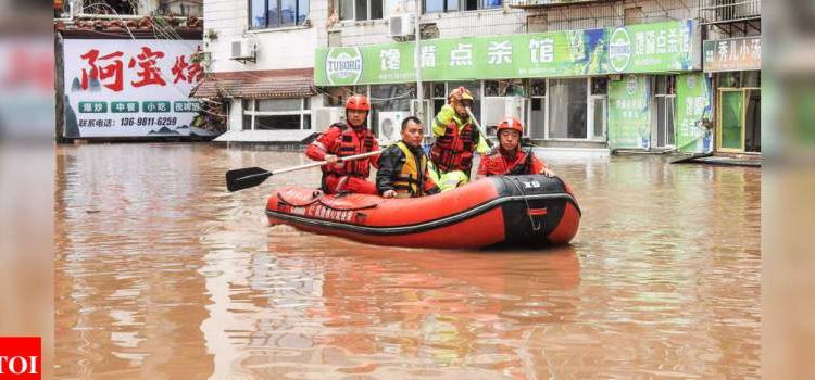 Përmbytje në Kinë, rreth 2 milionë të zhvendosur në provincën Shanxi