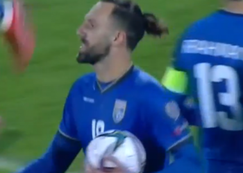 Muriqi shënon gol për Kosovën, 1-1 me Gjeorgjinë