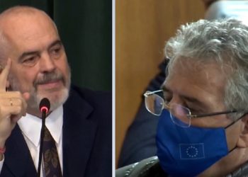 “Në Dhërmi unë zgjoj Jorgon dhe vjen dum-dumi bën sikur mbledh plehrat”, si e talli Rama kryebashkiakun e Himarës në sy të të gjithëve