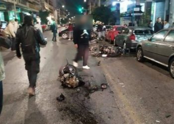 Shepejtësia ‘skëterrë’, dalin pamjet e rënda të aksidentit tragjik që shkaktoi shqiptari në Selanik. Ndërron jetë në vend babai i 3 fëmijëve (VIDEO)