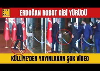 Pamjet që tregojnë se diçka nuk shkon me shëndetin e Erdogan (VIDEO)