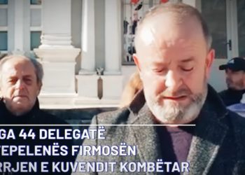 78 delegatë të PD në Tepelenë e Memaliaj i bashkohen Berishës (VIDEO)