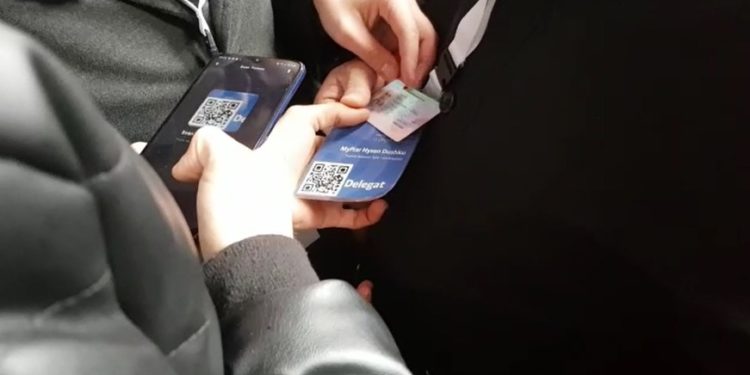 Kuvendi Kombëtar i PD-së, shihni si bëhet identifikimi i delegatëve në “Air Albania” (VIDEO)