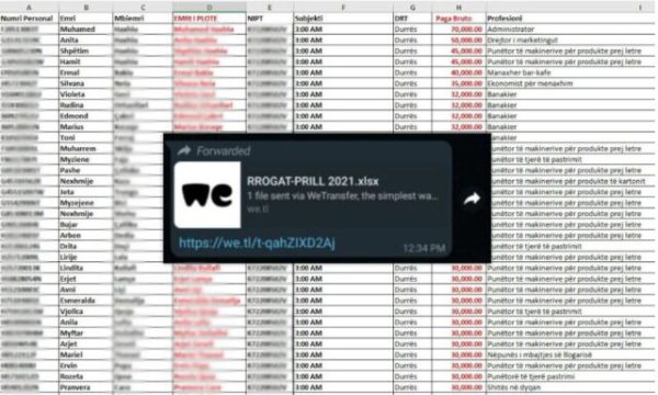 Thellohet skandali, publikohen edhe numrat e telefonit të 690 mijë shqiptarëve