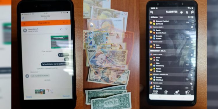 Lojëra fati të paligjshme në Gjirokastër, 2 të arrestuar