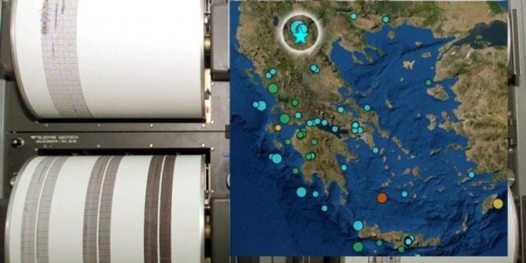 Tërmeti në Follorinë, lëkundjet u ndihen edhe në Larisa, Bullgari e Shqipëri