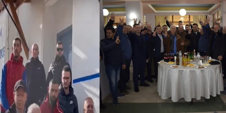 Festa e PD Sarandë, mbështetësit e Berishës nuk lejohen të futen në seli, mbështetësit e Bashës pijnë birra në lokal (FOTO)