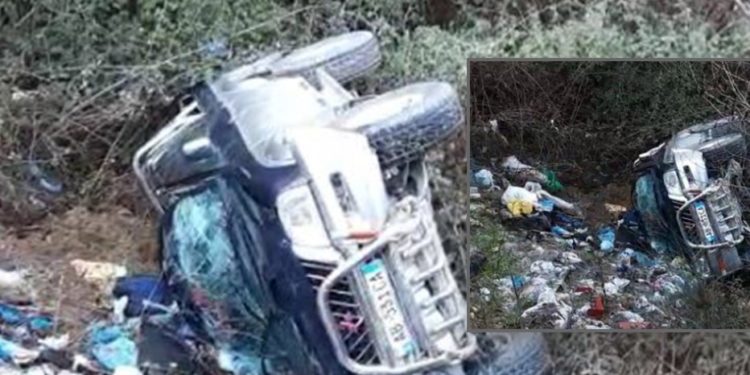 Aksident/ Fuoristrada bie nga lartësia, në gjendje të rëndë tre anëtarët e një familje