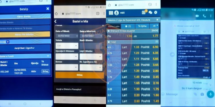 Baste sportive të paligjshme në Memaliaj, arrestohet administratori i lokalit, nën hetim pronari dhe një klient