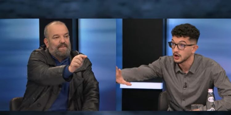 Çmenduri shqiptare/ Lul Basha fut sherrin brenda familjes, babë e bir përplasen live në emision (VIDEO)