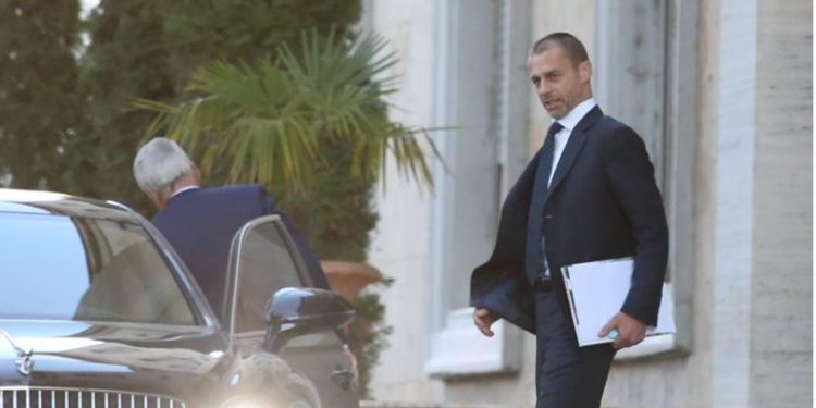 Presidenti i UEFA-s mbërrin në Tiranë, takon Ramën pa praninë e Dukës