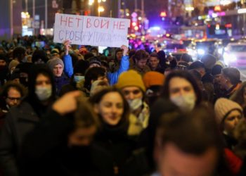 Pushtimi i Ukrainës, protestë kundër Putin në Moskë