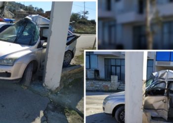 Aksident në Vlorë, dy persona të plagosur rëndë