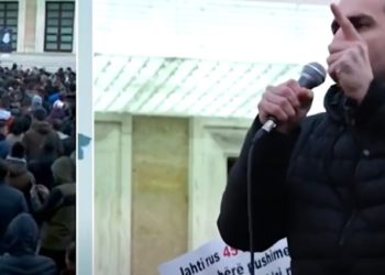 Adriatik Lapaj thirrje Belinda Ballukut: Hiq dorë nga eskortat që të shoqërojnë edhe kur lyen flokët (VIDEO)