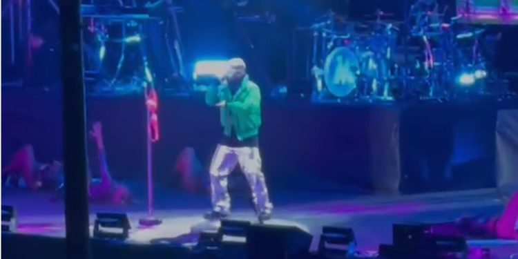 Koncerti i Malumës në Tiranë, fansja e ‘çmendur’ i hedh reçipetat në skenë (VIDEO)