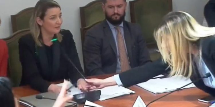 Butrinti me koncension, deputetja e Sarandës i fik mikrofonin ministres së Kulturës: Ti je fytyra e turpit, je anti-njeriu dhe anti-femra (VIDEO)