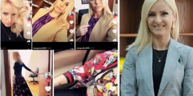 “Tërboi” Tik Tok-un me video sensuale, gjyqtarja shkarkohet nga vettingu