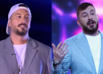 Demaskohen publikisht binjakët Veshaj, skeçet në Top Channel kopje të emisioneve italiane