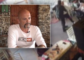 Burri me mustaqe që rrihet nga gruaja në Sarandë, del pjesa e dytë e estradës: Do t’i shkë**ej motër, baba, të tëra… (VIDEO)