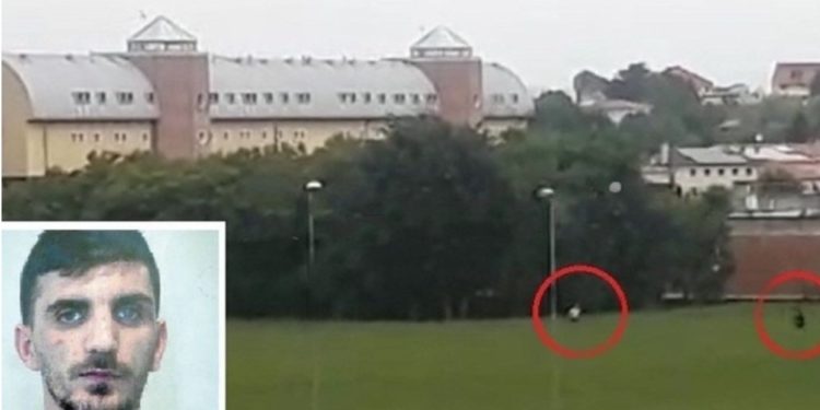 Si nëpër filma, momenti kur tre shqiptarët arratisen nga burgu në Itali (VIDEO)