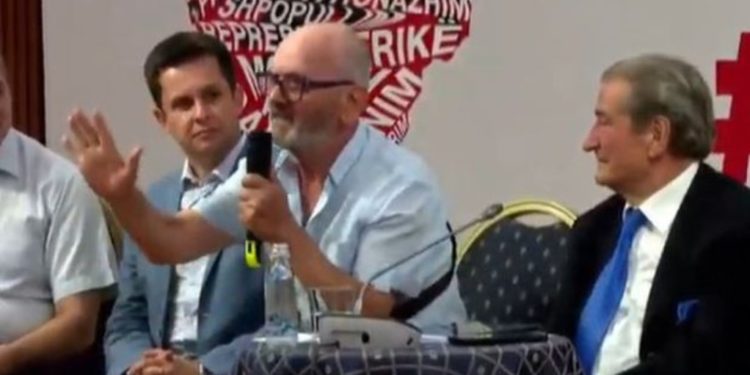 Aktori Mehdi Malkaj krah Berishës: Do derdhim gjak për të mbrojtur lirinë që na ka vjedhur Rama