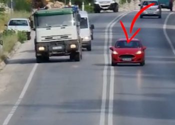 “Nami” me gjoba në Gjirokastër, 317 shoferë të ndëshkuar, 5 të arrestuar. Shihni si kapen parakalimet e gabuara te Uji i Ftohtë Tepelenë (VIDEO)