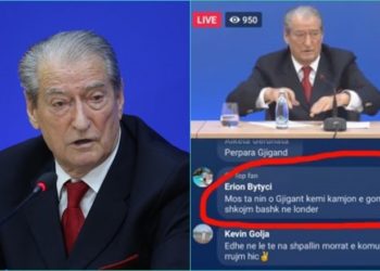 Komenti epik/ Simpatizanti i shkruan Berishës pas shpalljes “non grata” nga Britania: Ikim bashkë me gomone në Londër o gjigant