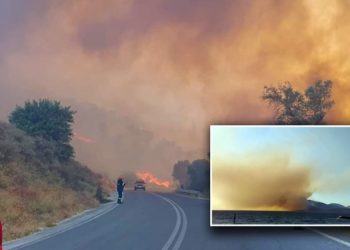 Greqia nën ‘pushtetin’ e zjarreve, digjet Korfuzi, Saronida dhe Rethymno