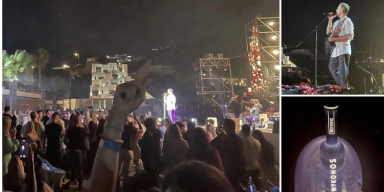 Festa e çmendur në Mykonos, shampanjë lumë fatura e tavolinës deri 500 mijë euro. Të pathënat e koncerit të Nikos Vertis (VIDEO)