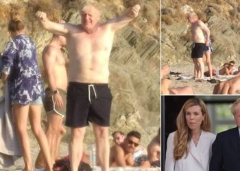 Kryeministri i Britanisë zgjedh Greqinë për pushimet e dyta, fotografohet në Evia