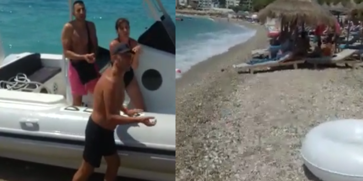 Ulërima dhe akuza, pushuesit në Himarë përplasen me ish-shefin e Komisariatit që i mori jetën fëmijës 5 vjeç (VIDEO)