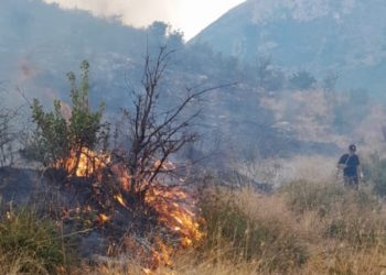 Gjirokastër, vatër zjarri në Lunxhëri (VIDEO)