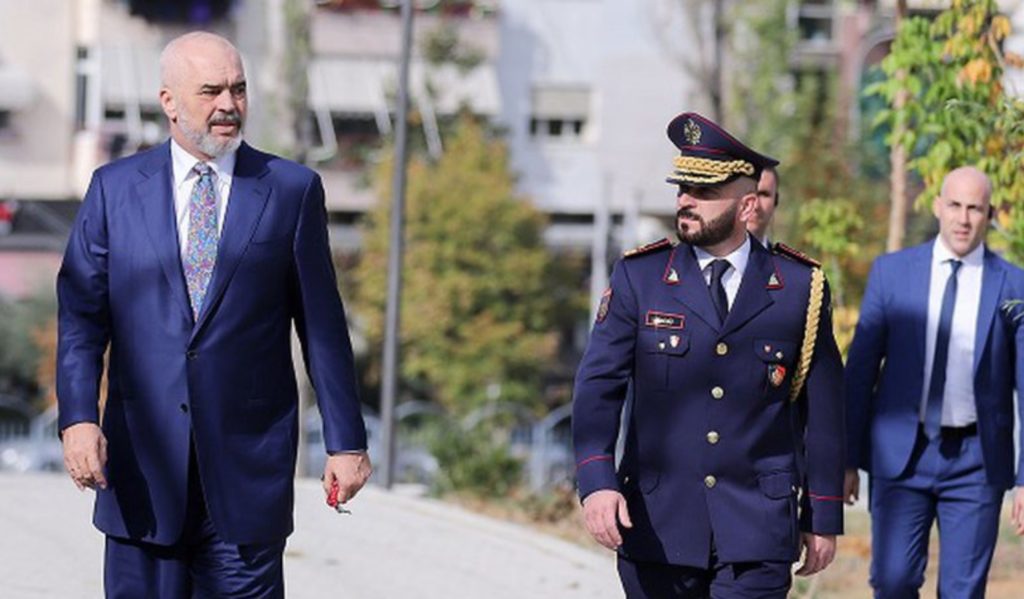 edi rama, gledis nano, policia e shtetit