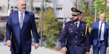 edi rama, gledis nano, policia e shtetit